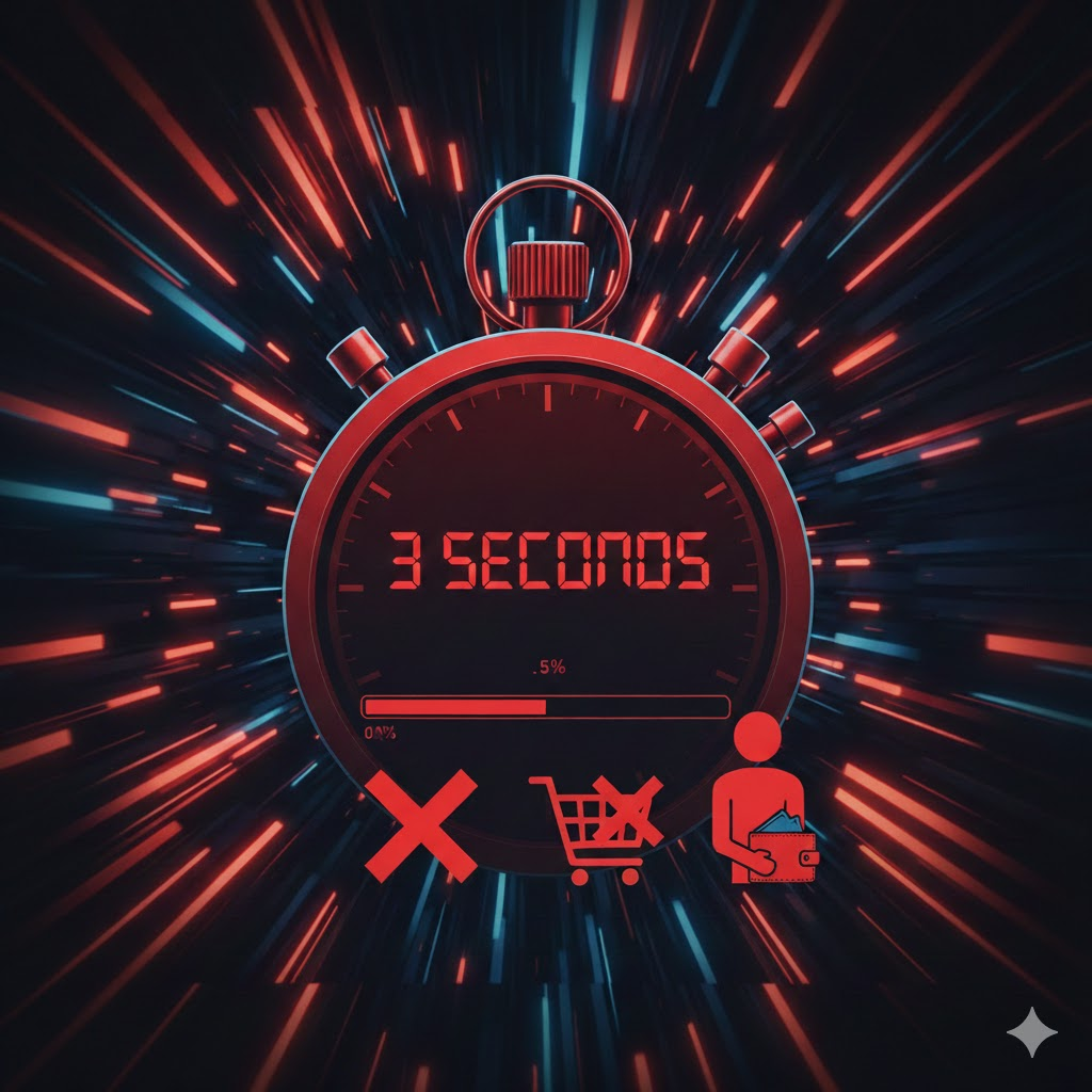 The 3-Second Rule: How Slow Loading Speeds Are Costing You Leads