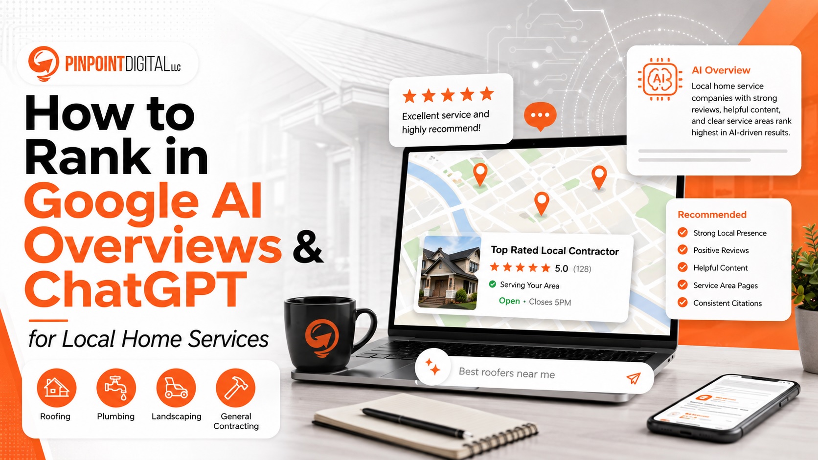 How to Rank in Google AI Overviews & ChatGPT for Local Home Services